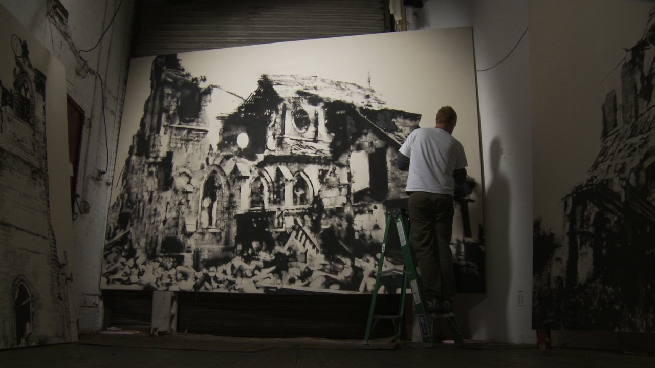 Bull's eye, un peintre à l'affût backdrop