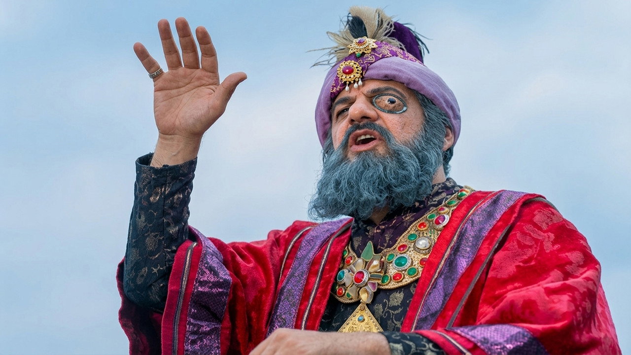 Ali Baba and the Forty Thieves backdrop