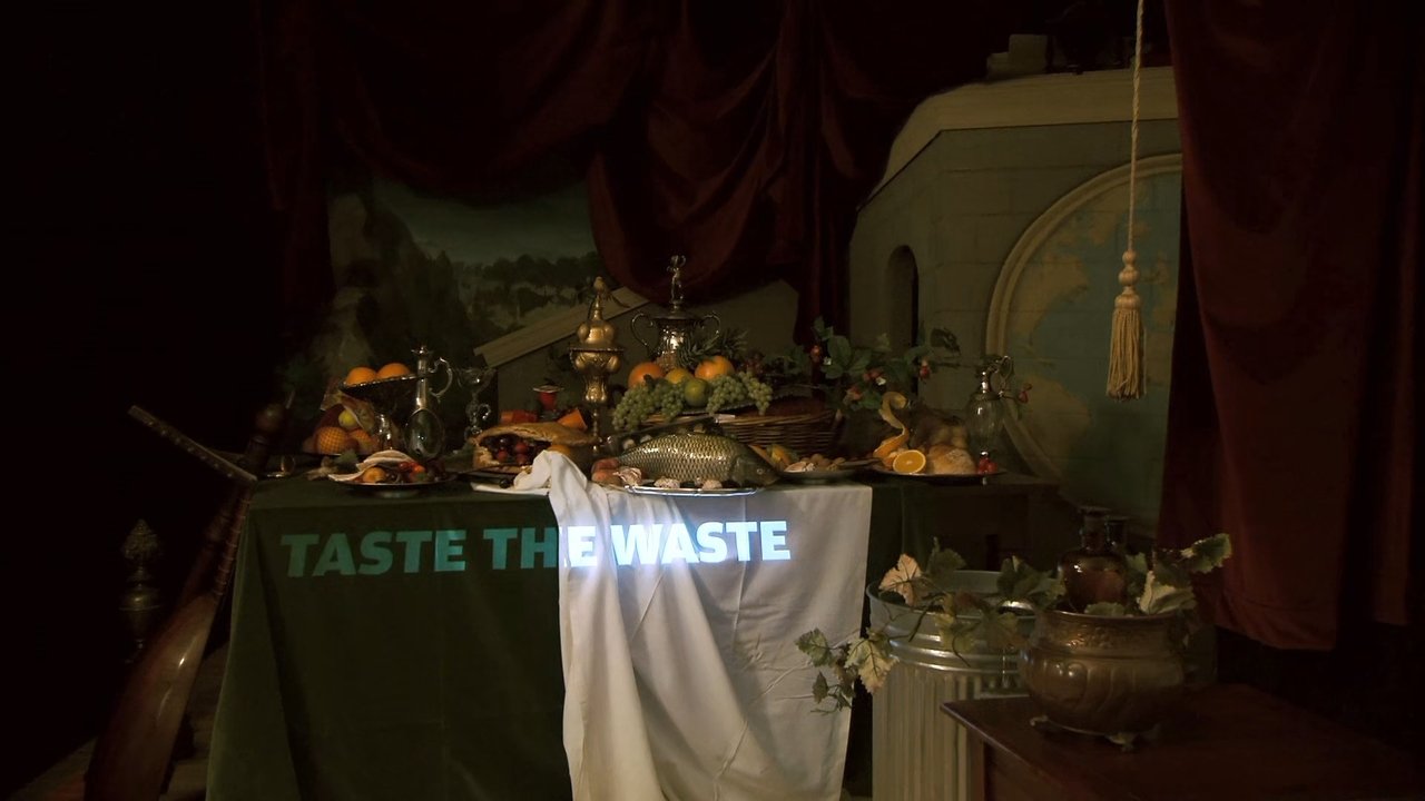 Taste the Waste backdrop