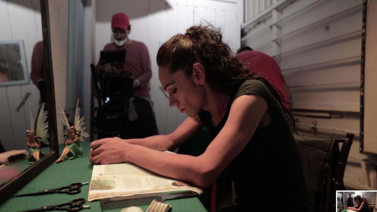 Laughing on the Inside backdrop