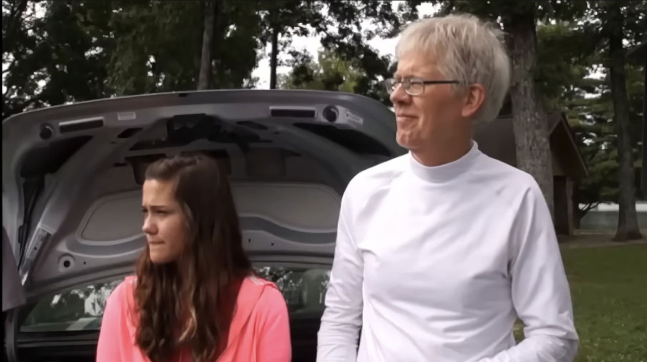 In Gramps' Shoes backdrop