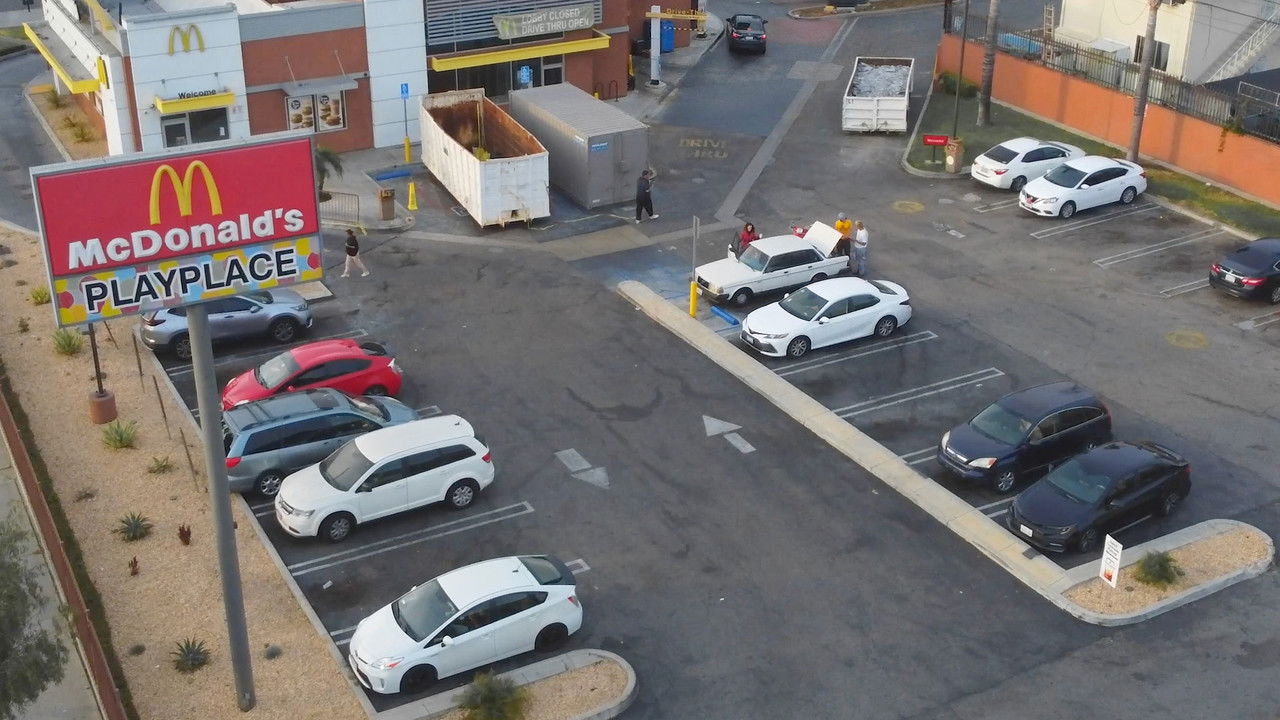 Joey Earns Rewards Using the McDonald's Mobile App & Megh and Clev Discuss Their Future Together backdrop