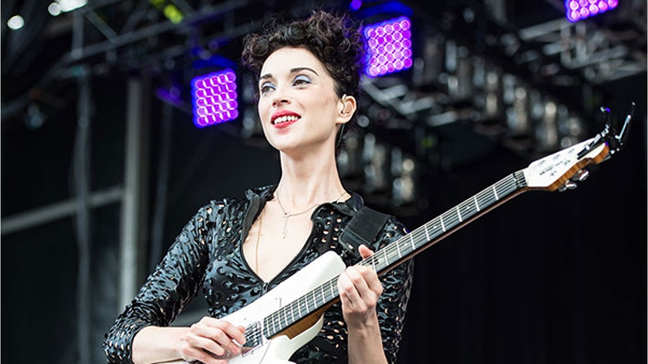 St. Vincent: Outside Lands USA 2015 backdrop