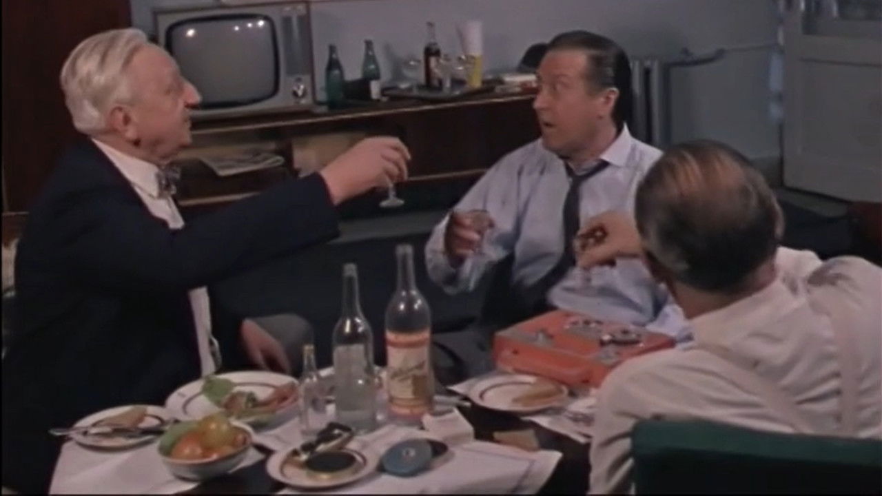 ...And the man plays the trumpet backdrop