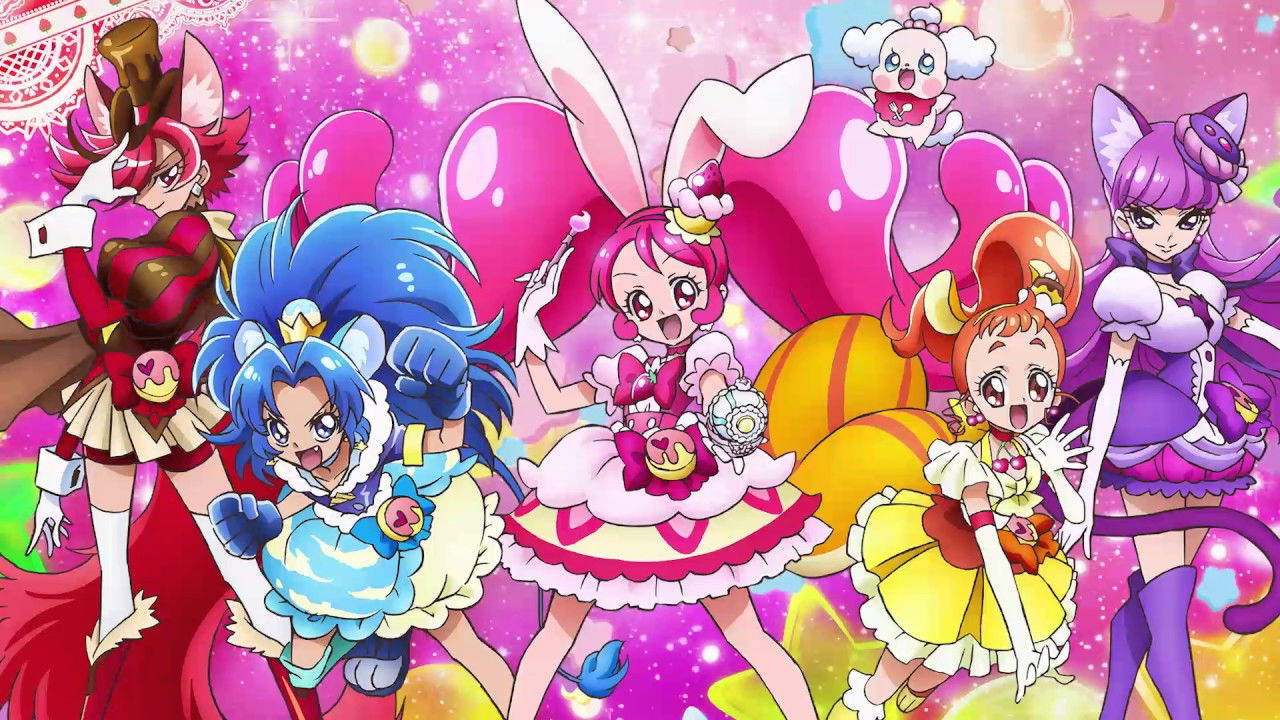 KiraKira☆PreCure a la Mode backdrop