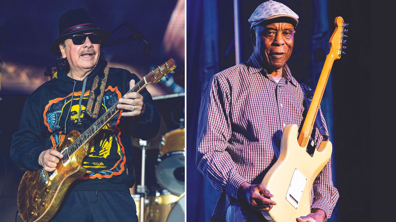 Carlos Santana and Wayne Shorter – Live at the Montreux Jazz Festival backdrop