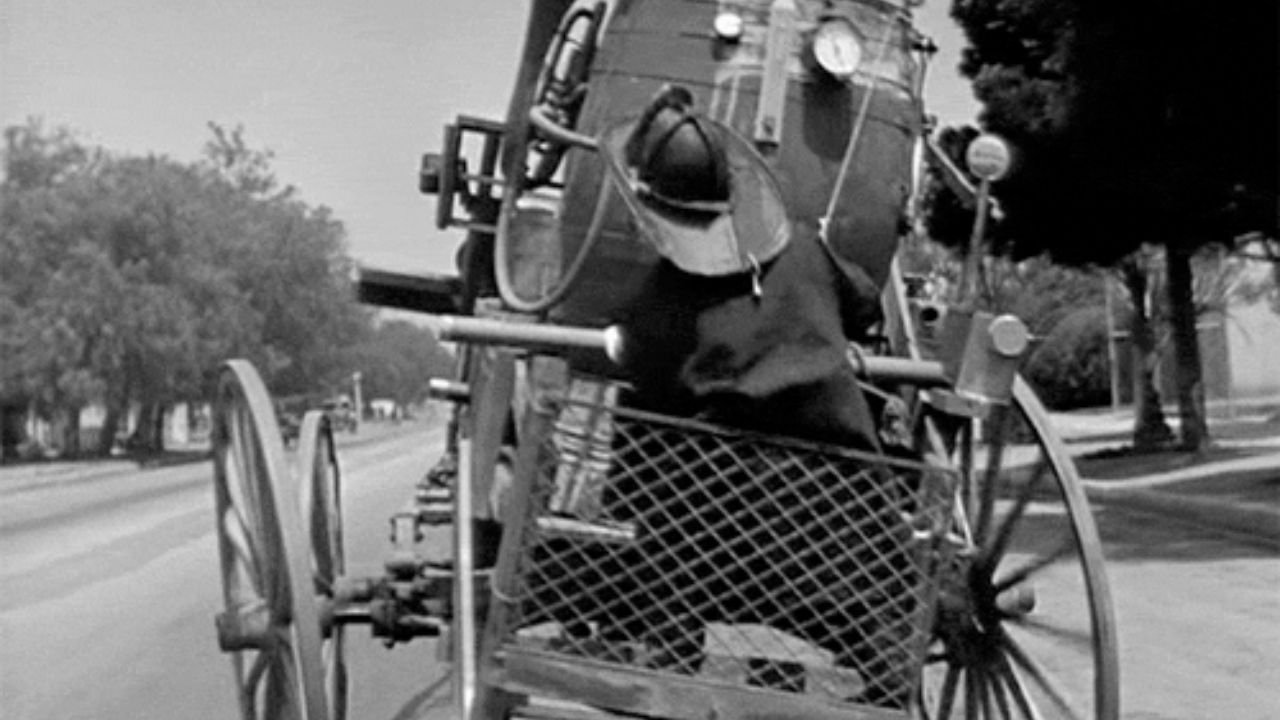 Hook and Ladder backdrop