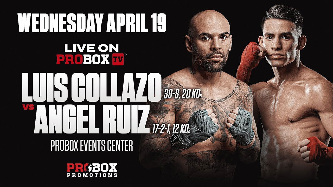 Luis Collazo vs. Angel Ruiz backdrop