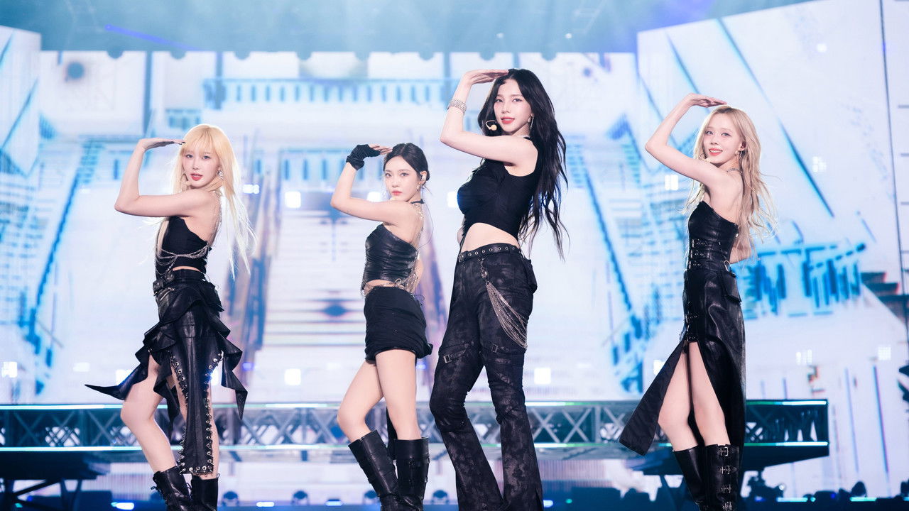 2024 aespa LIVE TOUR – SYNK：PARALLEL LINE – in TOKYO DOME -SPECIAL EDITION backdrop