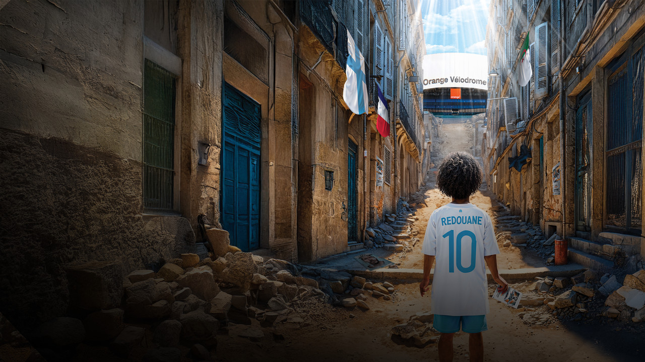 Redouane Bougheraba - Du Panier à l'Orange Vélodrome backdrop