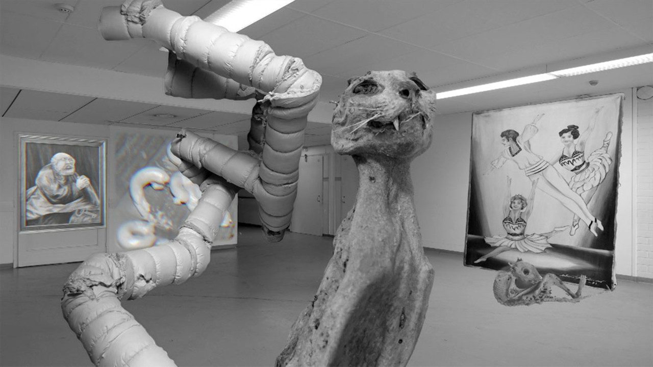 Strange – Art backdrop