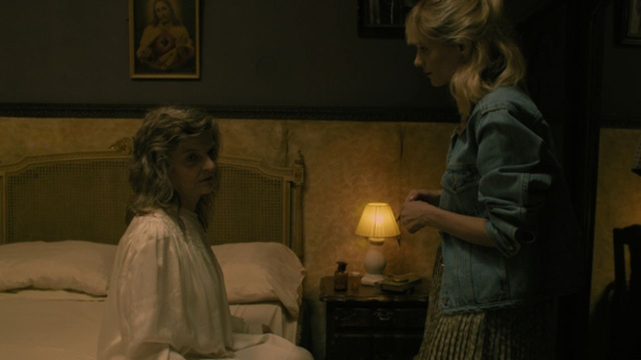 The Caregiver backdrop