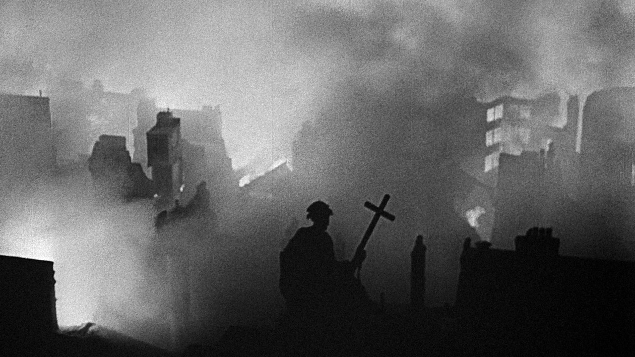 The Natural History of Destruction backdrop