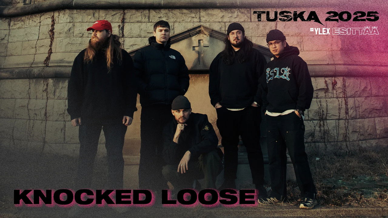 Knocked Loose - Tuska 2025 backdrop