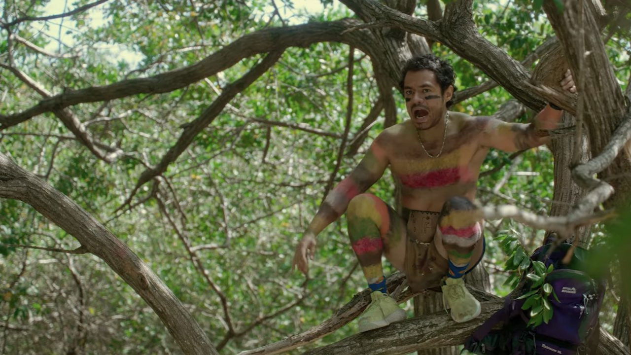 Familia a la deriva backdrop