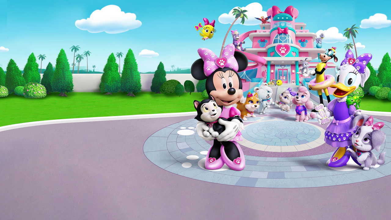 Minnie's Bow-Toons: Pet Hotel backdrop