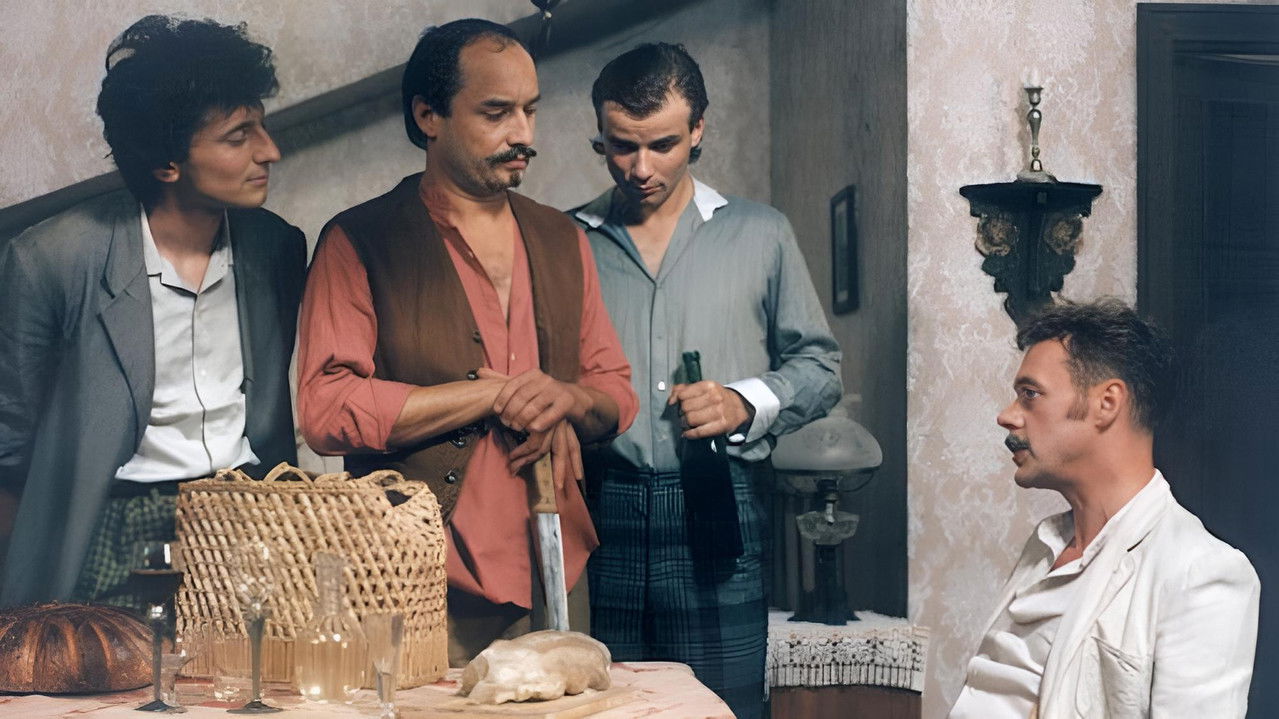 Radostný život posmrtný backdrop