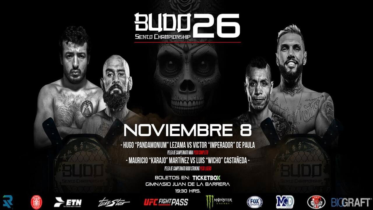 Budo Sento Championship 26 backdrop