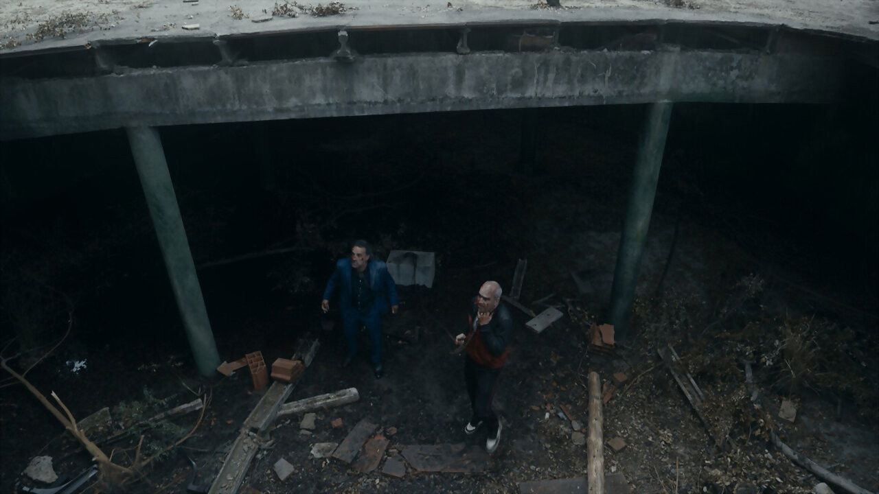 Concrete and Steel backdrop