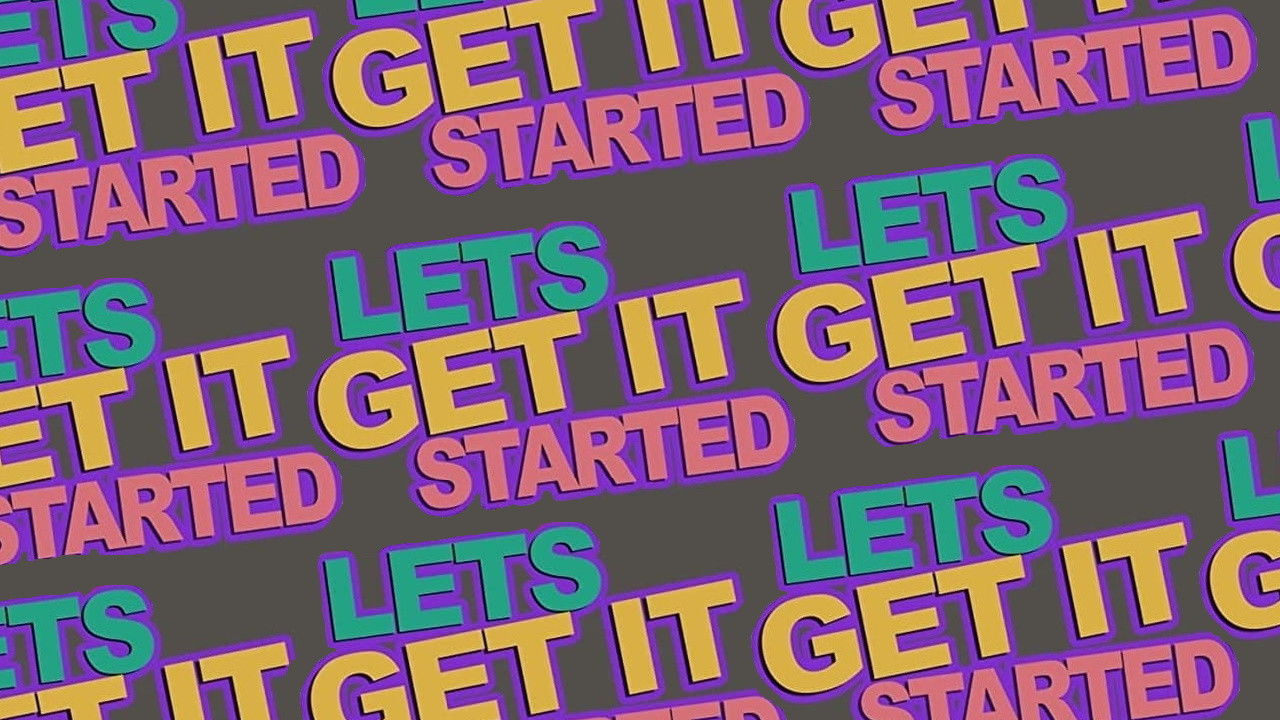 Let's Get it Started backdrop