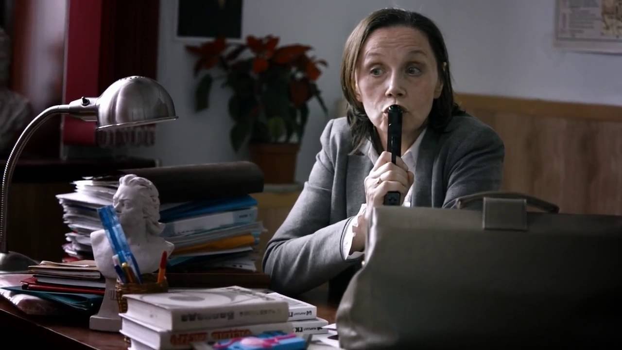 The Teacher backdrop