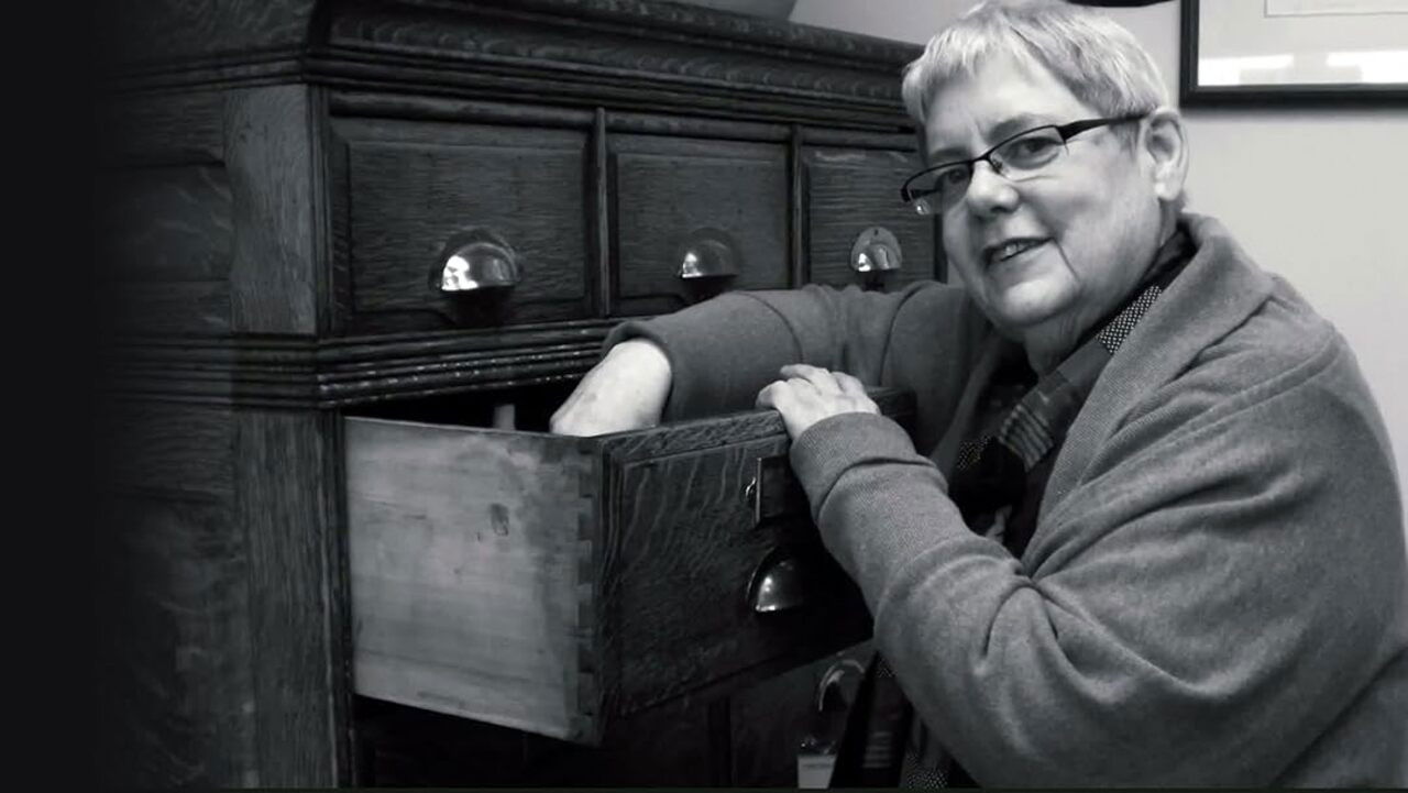 In Particular, Barbara Findlay backdrop