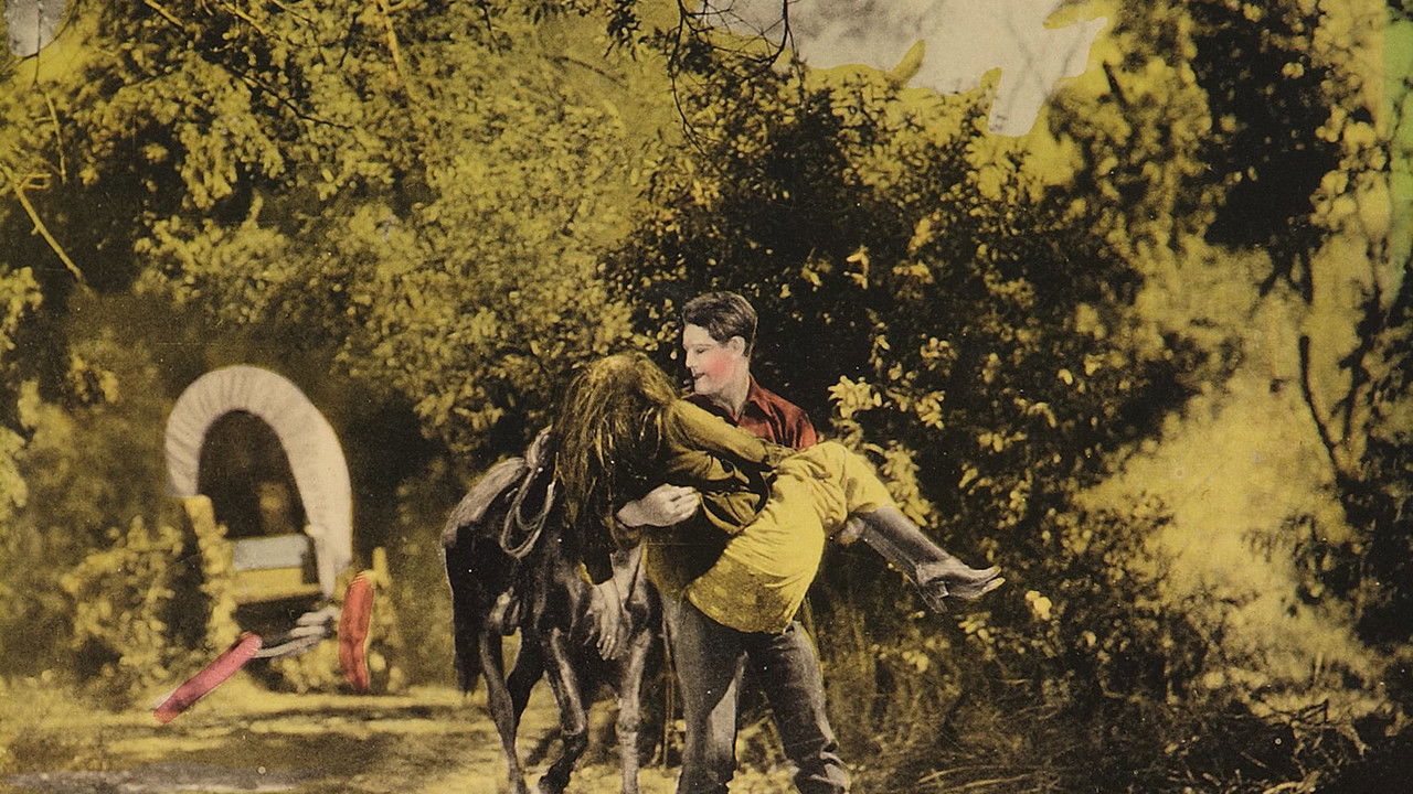 The Man in the Saddle backdrop