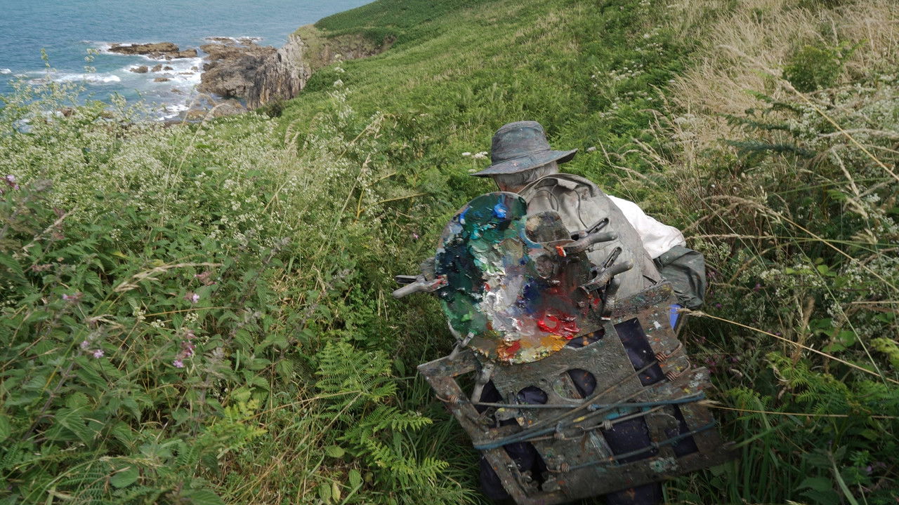 Ricardo and Painting backdrop
