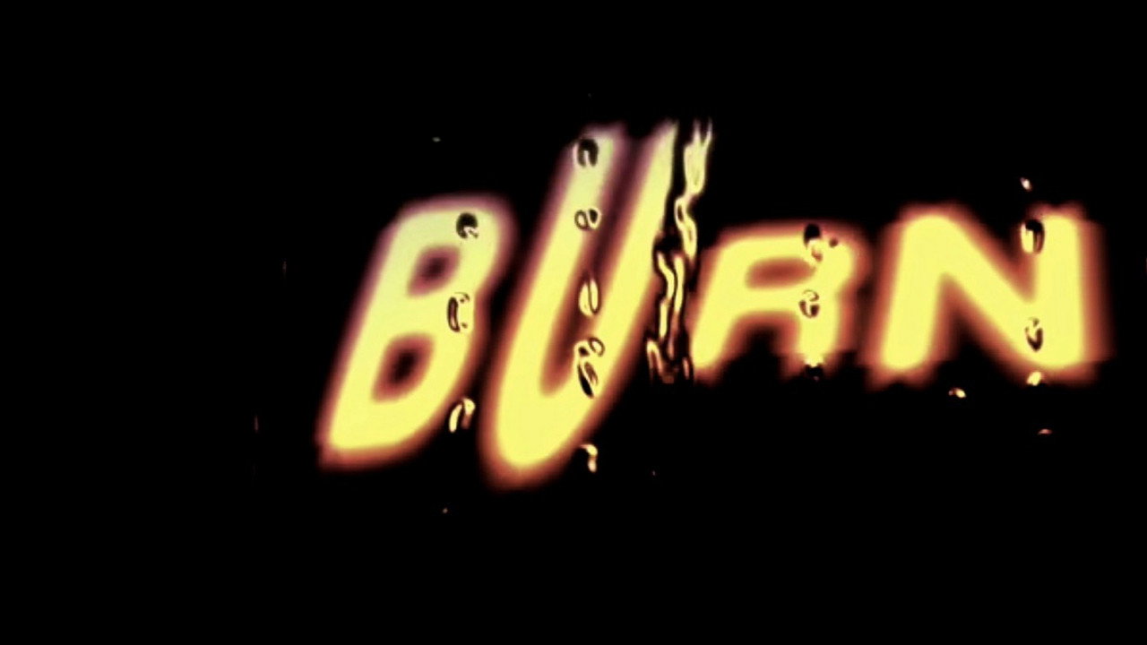 Burn backdrop