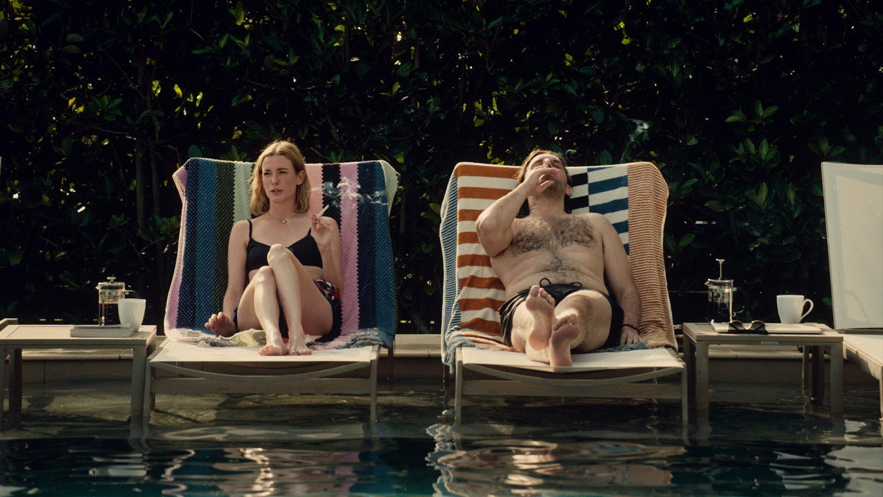 Paul and Greg and Amelia backdrop