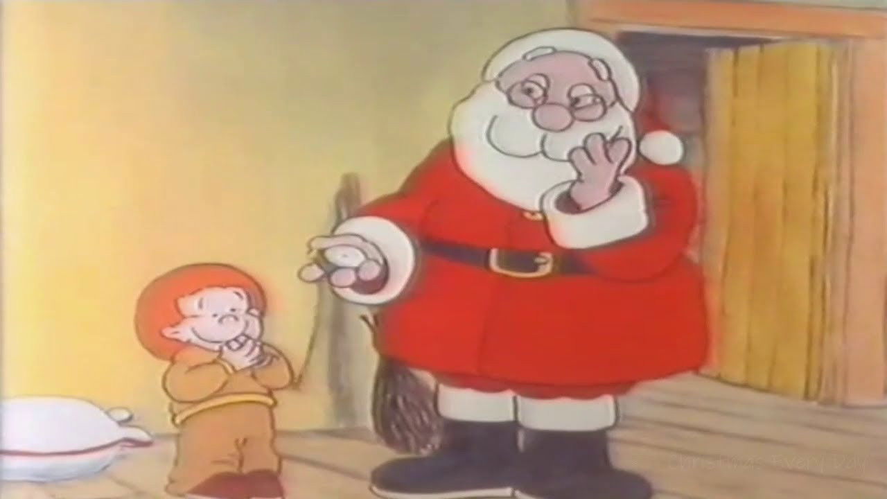 Santa's Pocket Watch backdrop