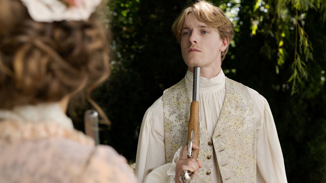 A Small Cut backdrop