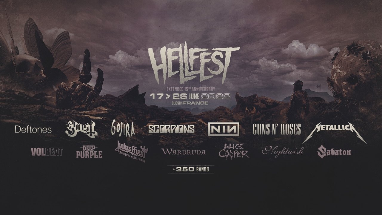 Opeth - Au Hellfest 2022 backdrop