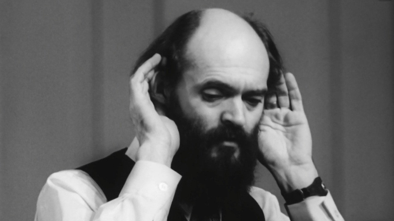 Arvo Pärt in November 1978 backdrop