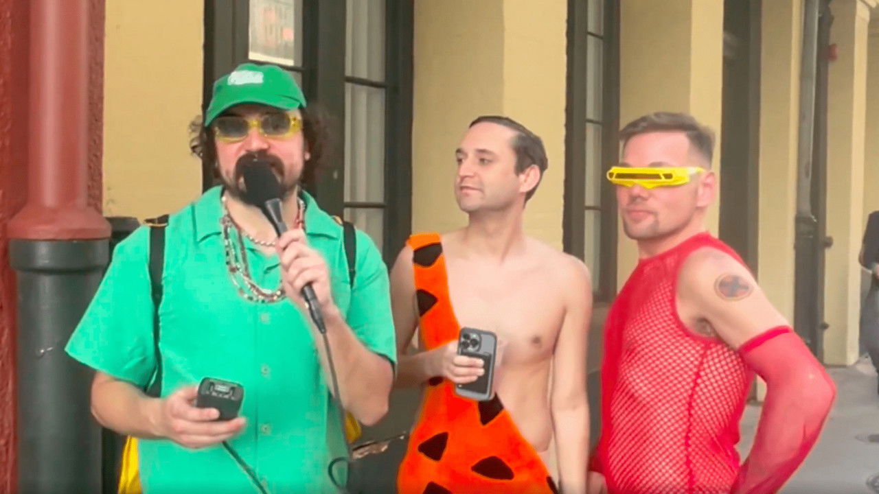 Seeking Derangements at Mardi Gras backdrop