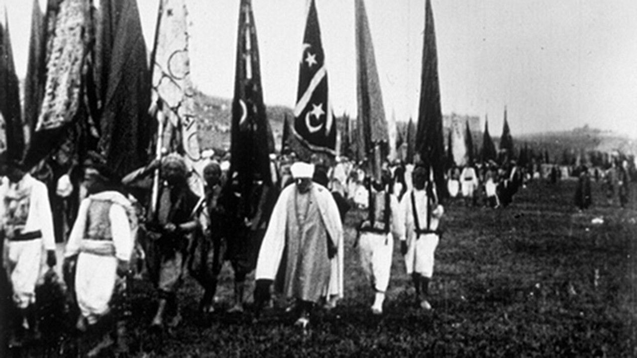 Revue du Bardo : délégations tunisiennes backdrop