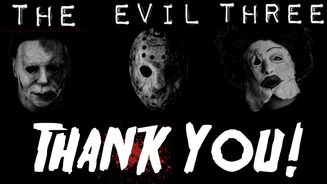 The Evil Three backdrop