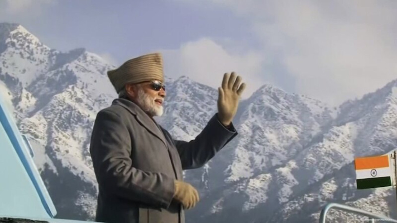 The World According to Modi backdrop