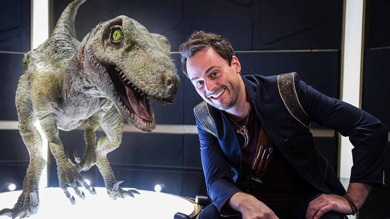 Dinolaboratoriet backdrop