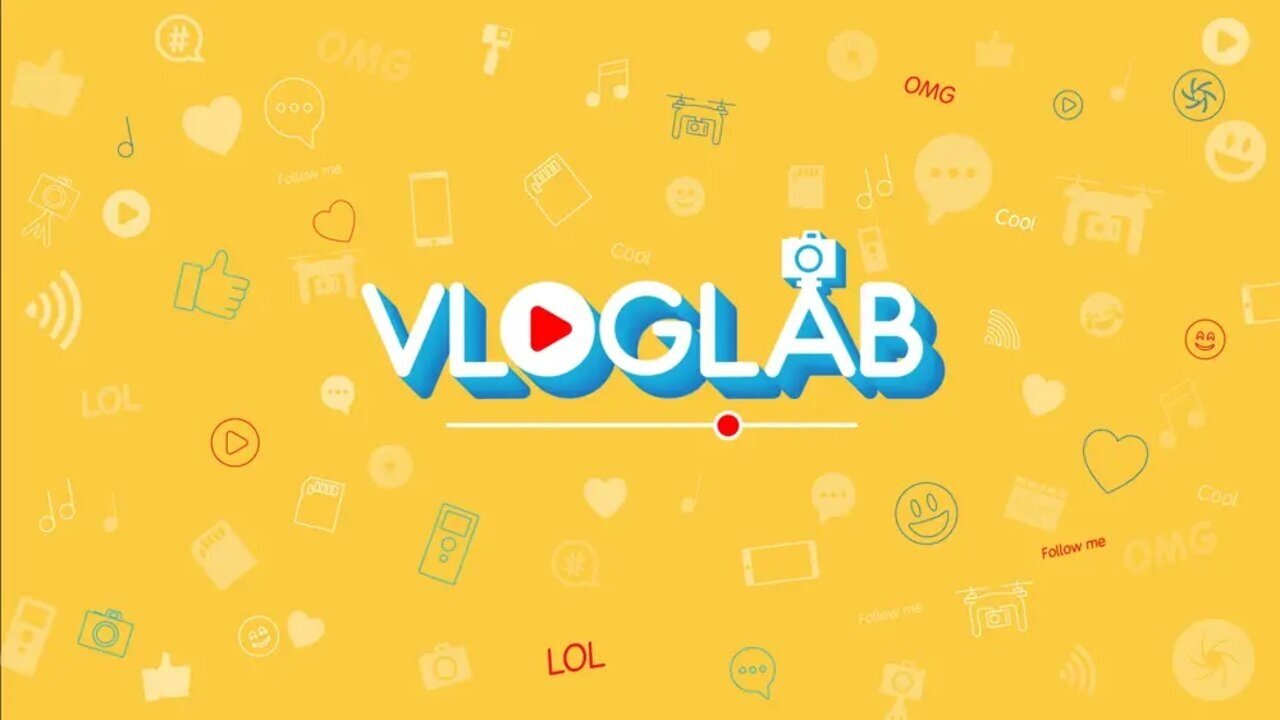 Vloglab #Stories backdrop