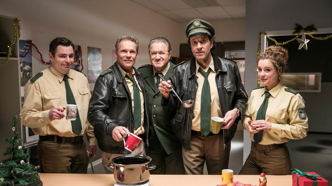 Hubert und Staller – Eine schöne Bescherung backdrop