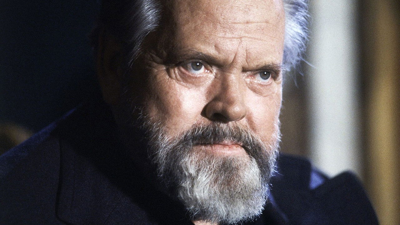 Orson Welles at the Cinémathèque Française backdrop