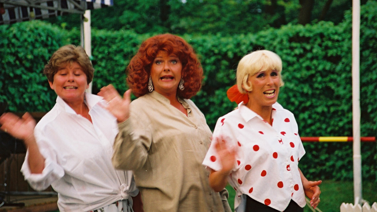 Upp till camping backdrop