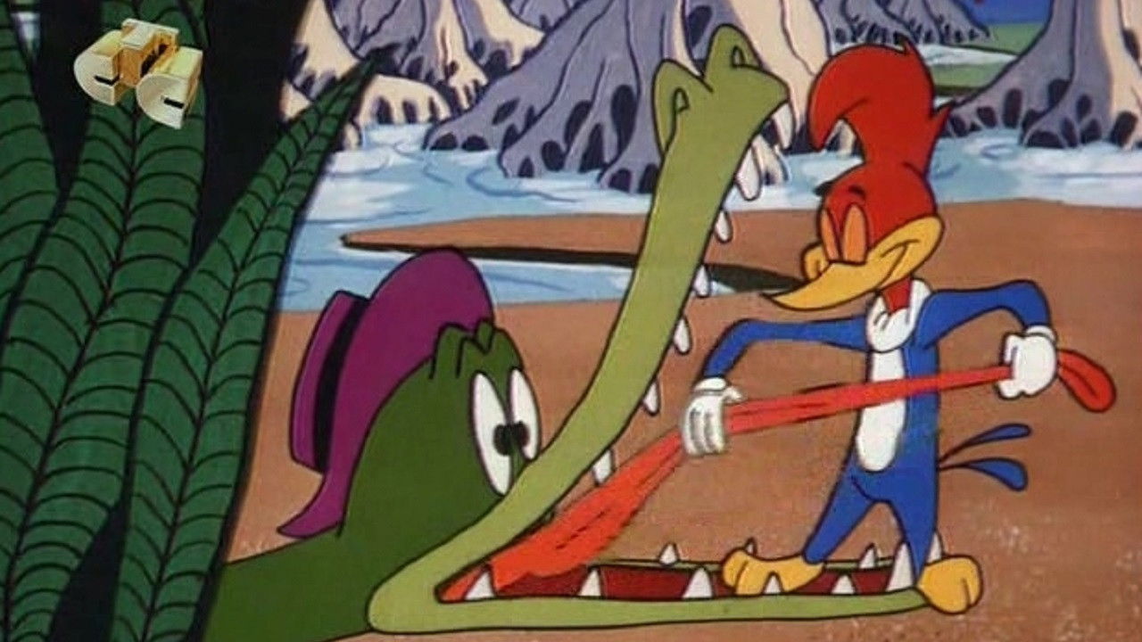 Rock-a-Bye Gator backdrop