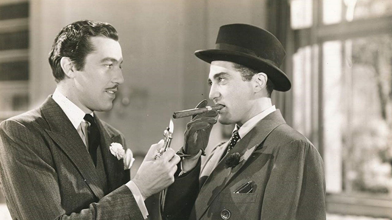 Tall, Dark and Handsome backdrop