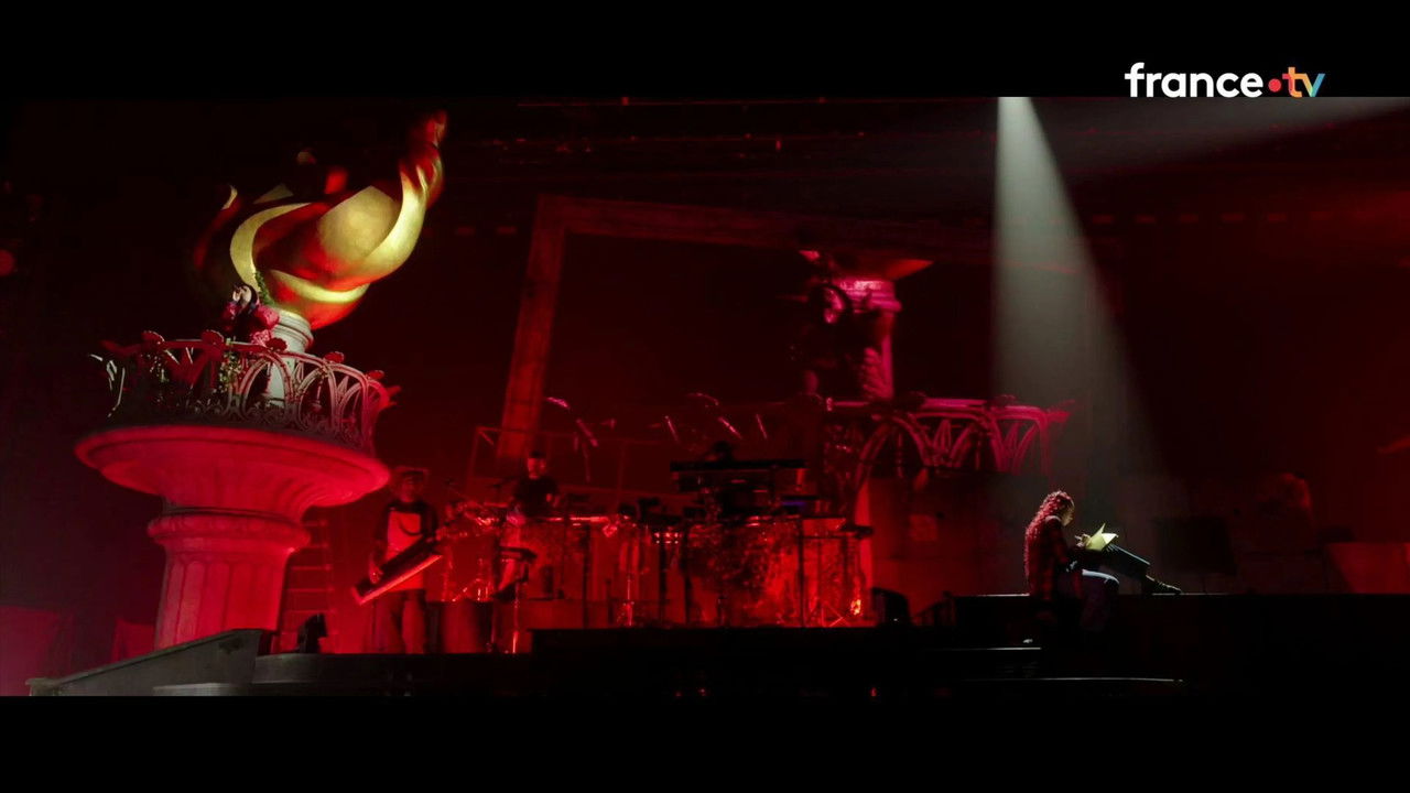 Soprano à l'Accor Arena backdrop