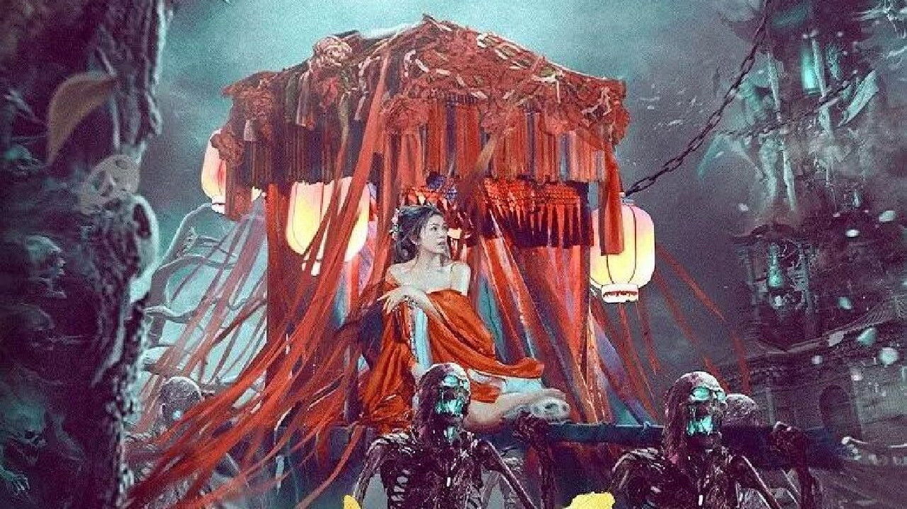 Detective Dee and Nine-story Demon Building backdrop