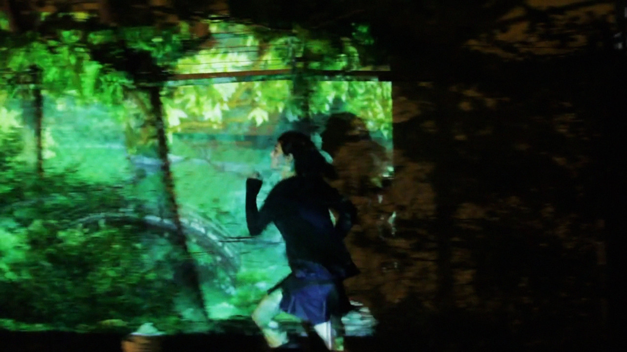 Scenic Jogging backdrop