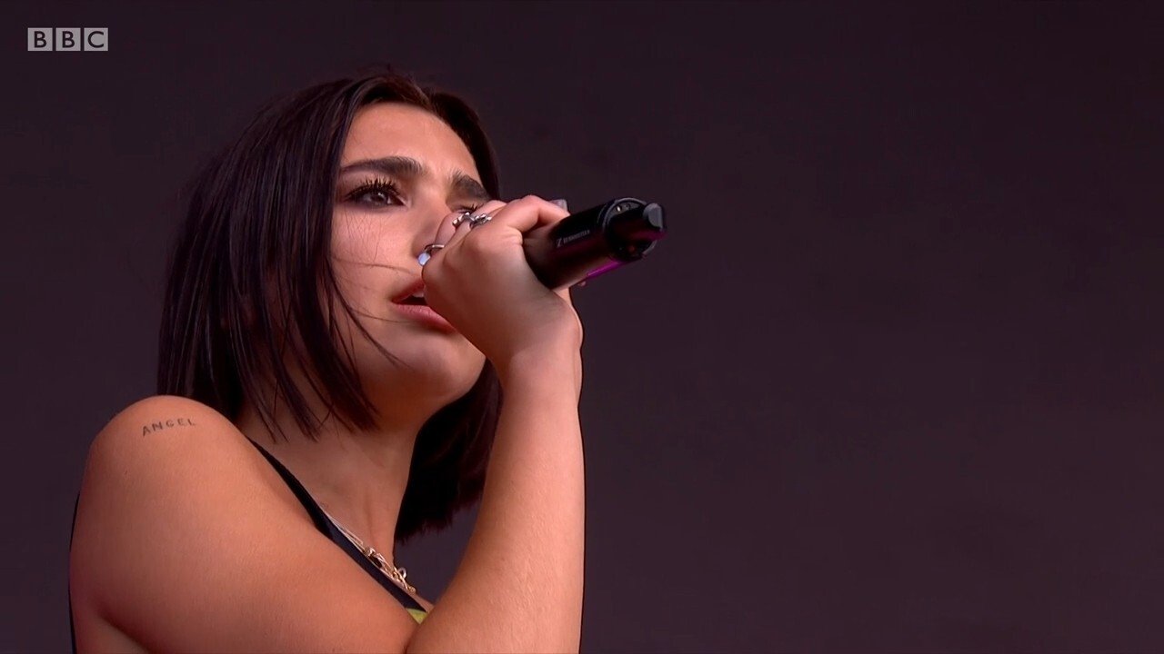 Dua Lipa - Reading Festival 2018 backdrop