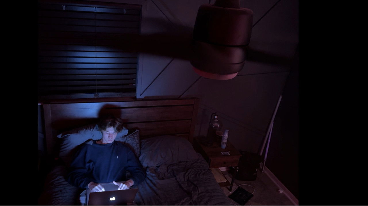 Late Night Essay backdrop